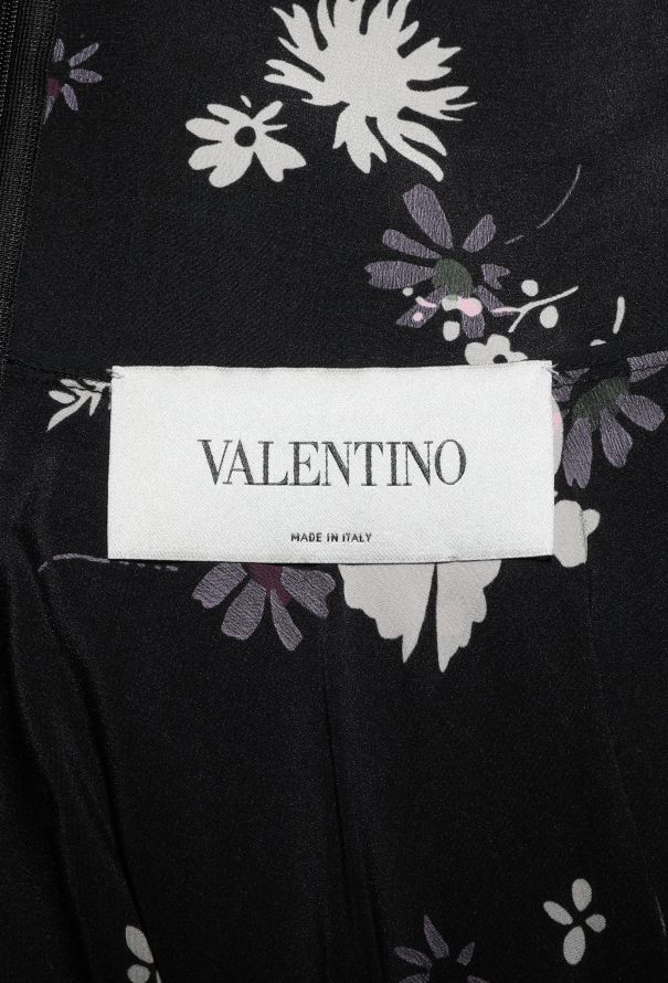 Valentino Pre-Fall 2017 Printed Silk Dress - 6