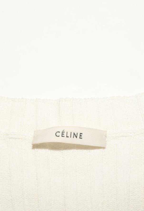 Céline 2014 Ribbed Slit Sweater - 5