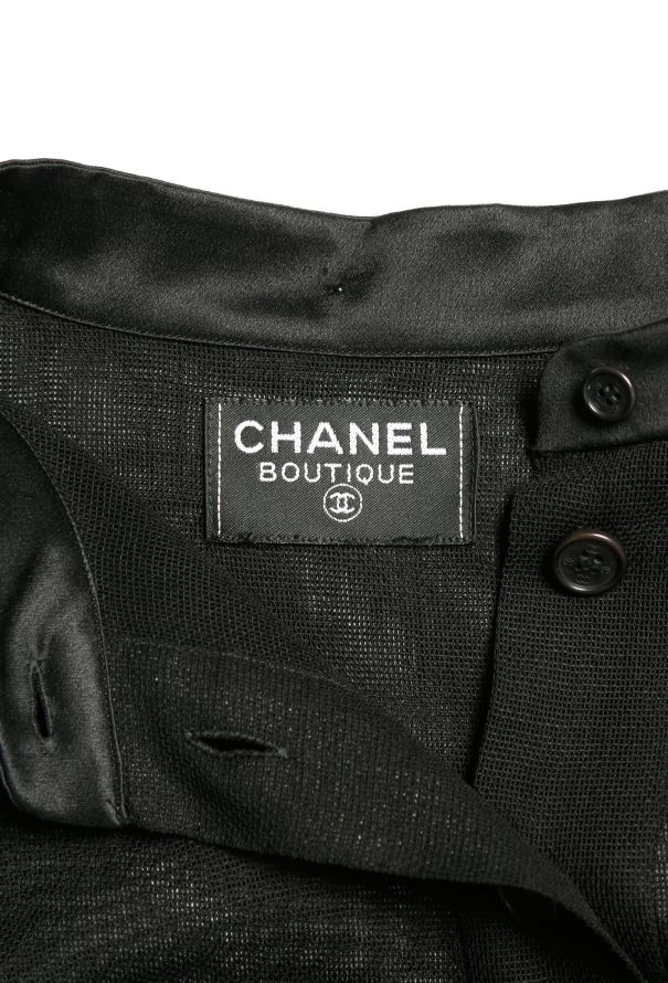 Chanel 1998 Silk Trim Tunic - 4