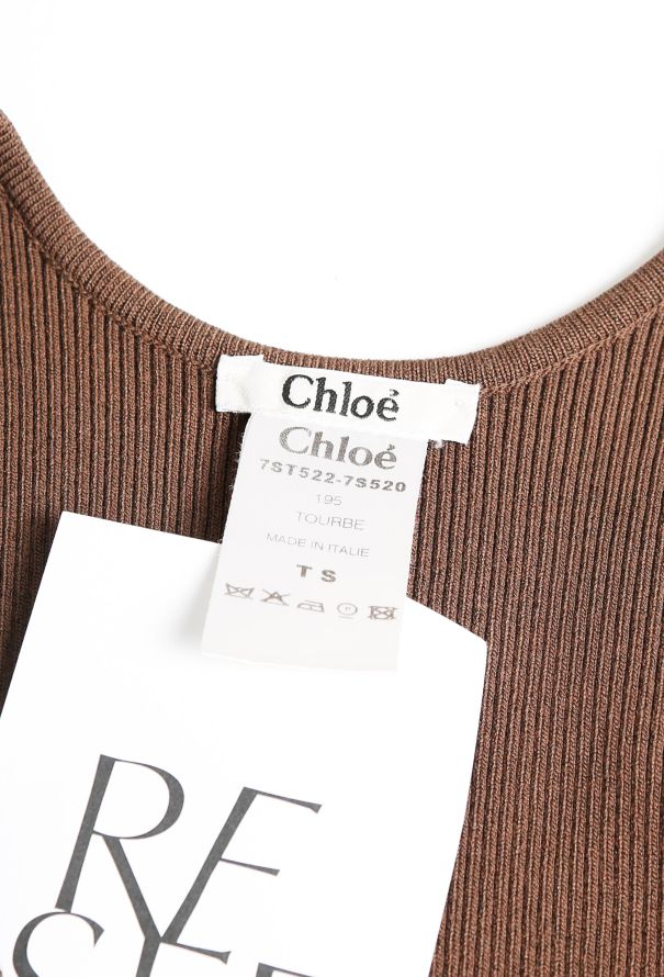 Chloé 2007 Ribbed Knit Romper - 7