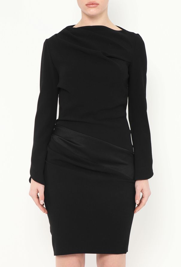 Balenciaga 2008 Ruched Asymmetrical Dress - 3