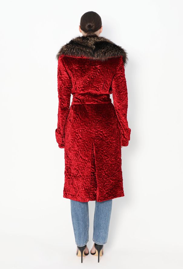Tom Ford F/W 2011 Astrakhan Fox Fur Coat - 7