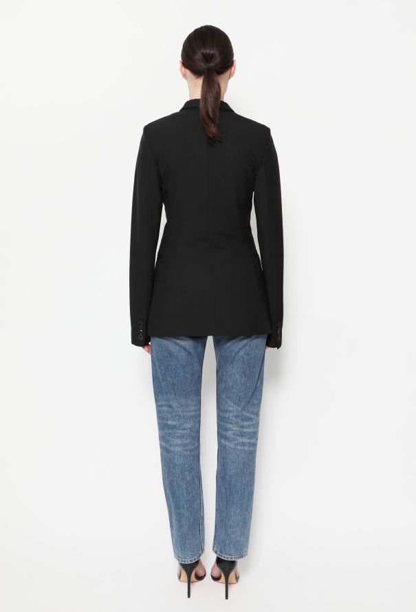 Balenciaga Classic Notched Blazer - 4
