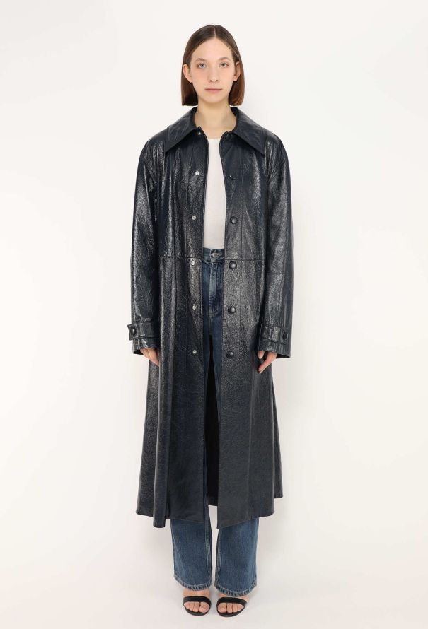 Jil Sander F/W 2024 Leather Duster Coat - 1