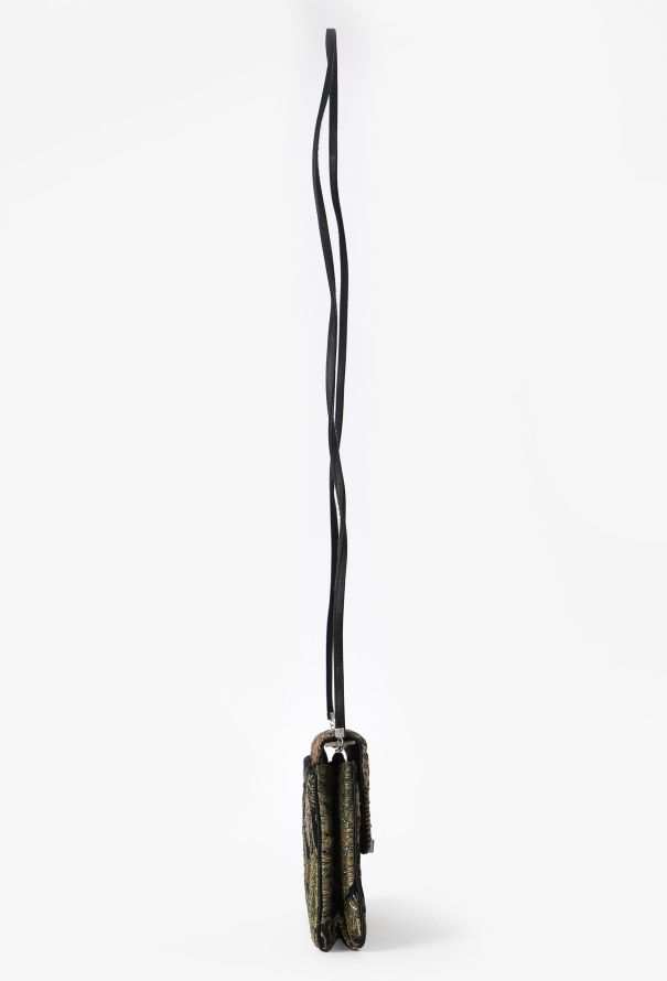 Judith Leiber Vintage Embellished Tropical Clutch - 4