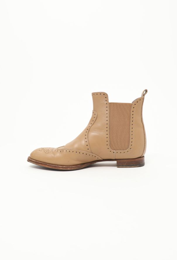Hermès Brighton Brogue Ankle Boots - 4