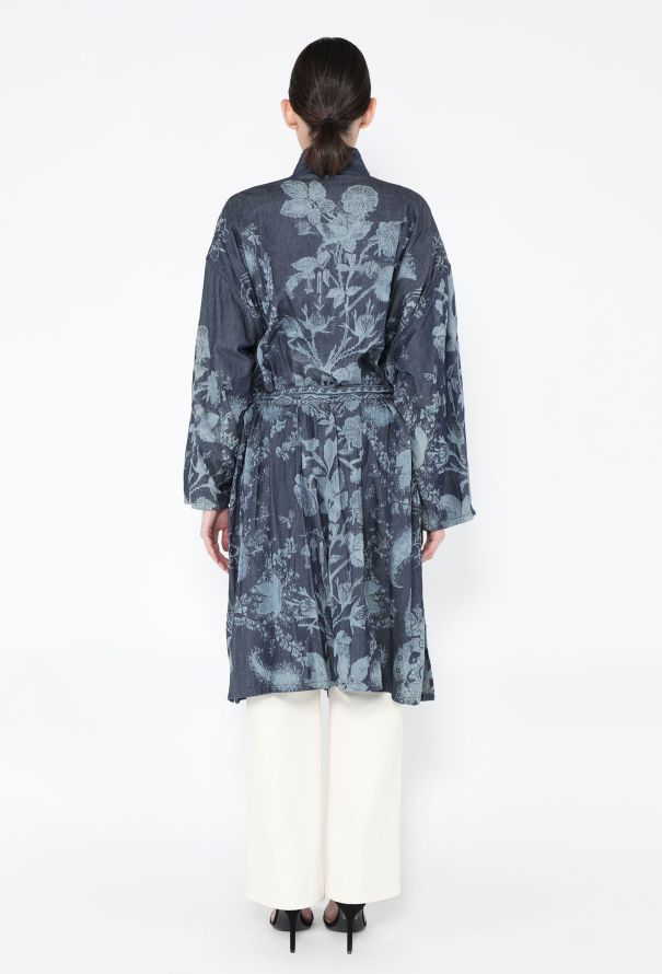 Dior S/S 2021 Palto Denim Kimono - 6