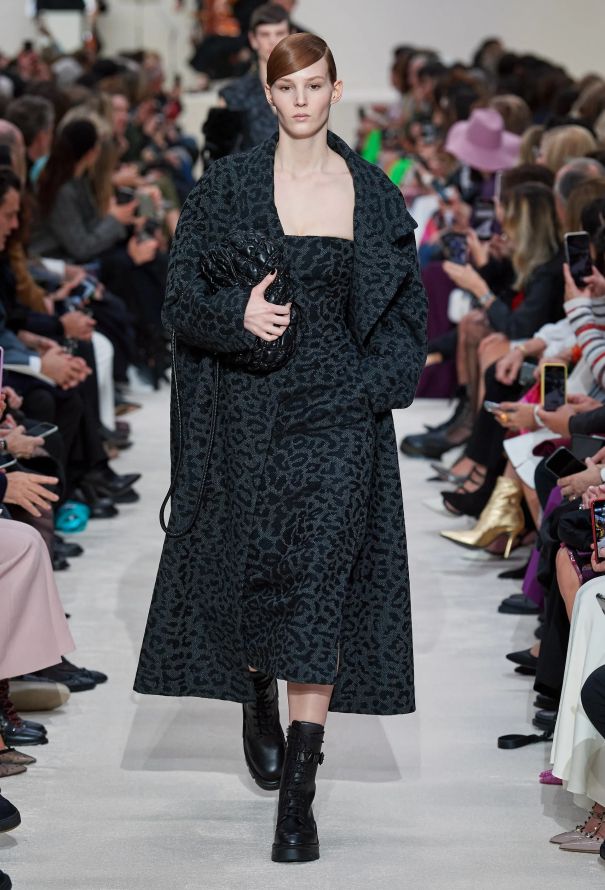 Valentino F/W 2020 Leopard Print Bustier Dress - 2
