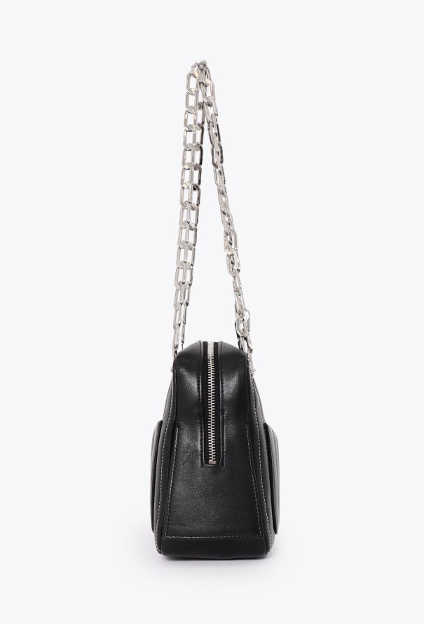 Chanel Black Mini Mademoiselle Camera - 5