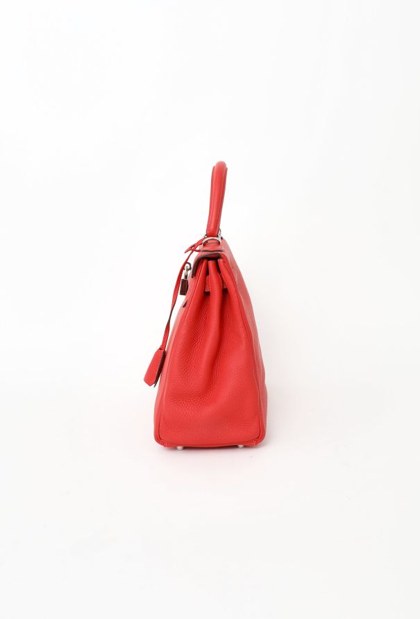 Hermès Rose Jaipur Togo Kelly Retourné 28 - 8