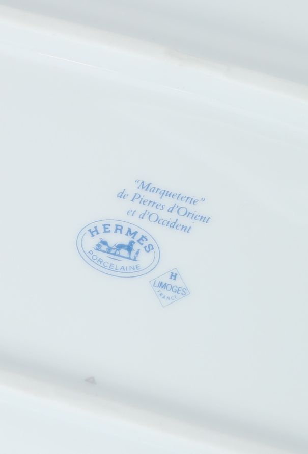 Hermès Vintage 'Pierres d'Orient et d'Occident' Limoges Platter - 4