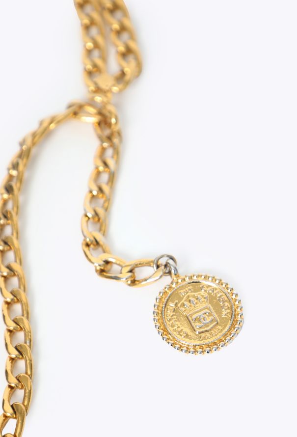 Chanel Late '80s Castellane Coin Chain Belt - 2