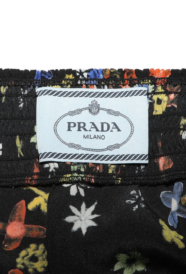 Prada Belted Silk Smock Dress - 5