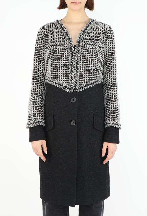 Chanel F/W 2011 Gripoix Tweed Coat - 6