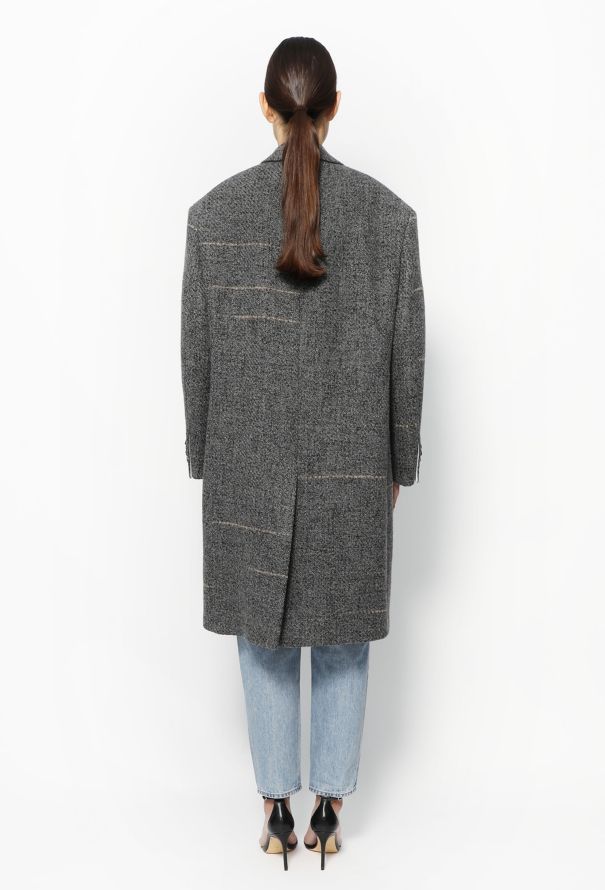 Calvin Klein F/W 2018 Oversized Wool Coat - 6