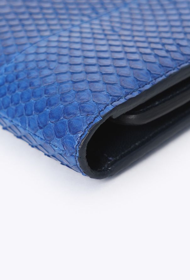 Céline Python Triple Zip Clutch - 7