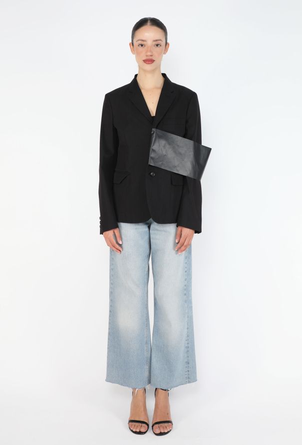 Comme des Garçons S/S 2011 Latex Panel Blazer - 1
