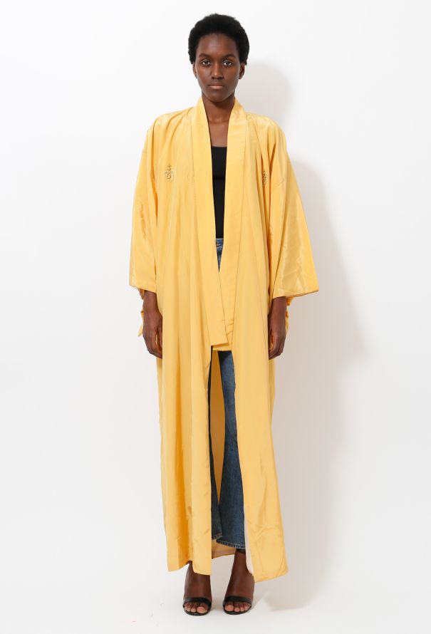 World Treasures Long Embroidered Belted Kimono - 3