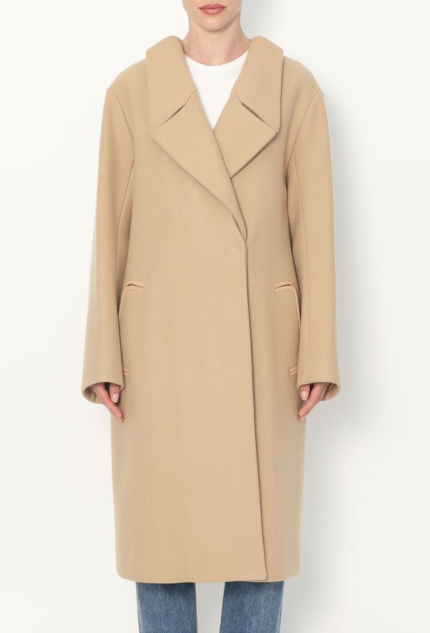 Chloé Resort 2013 Notched Wool Coat - 4