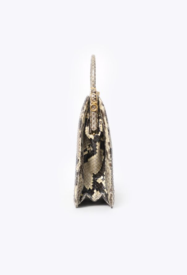 Judith Leiber Python Top-Handle Clutch Bag - 5