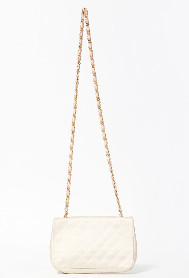 Chanel Rare '90s Gripoix Satin Bag - 4
