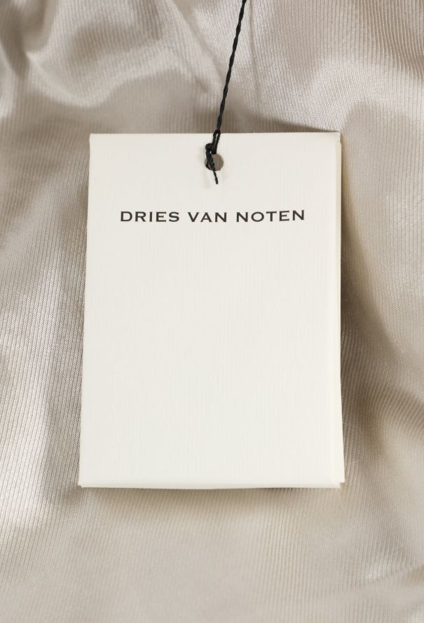 Dries Van Noten F/W 2024 Brushed Mohair Cocoon Coat - 8