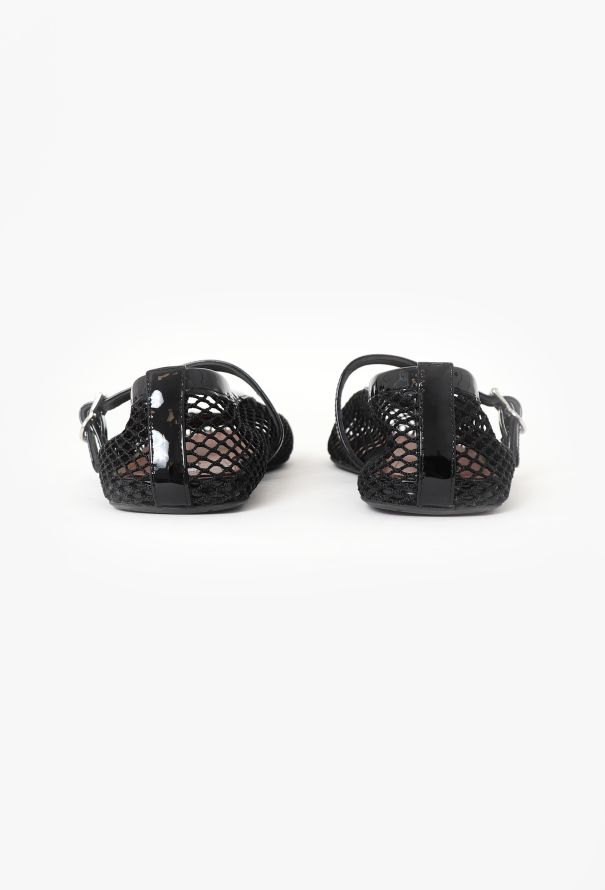 Alaïa 2023 Netted Ballerina Flats - 4