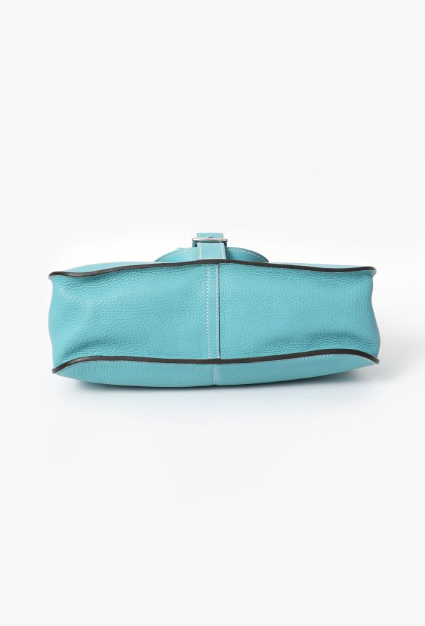 Hermès Bleu Jean Taurillon Clémence Halzan 31 - 11