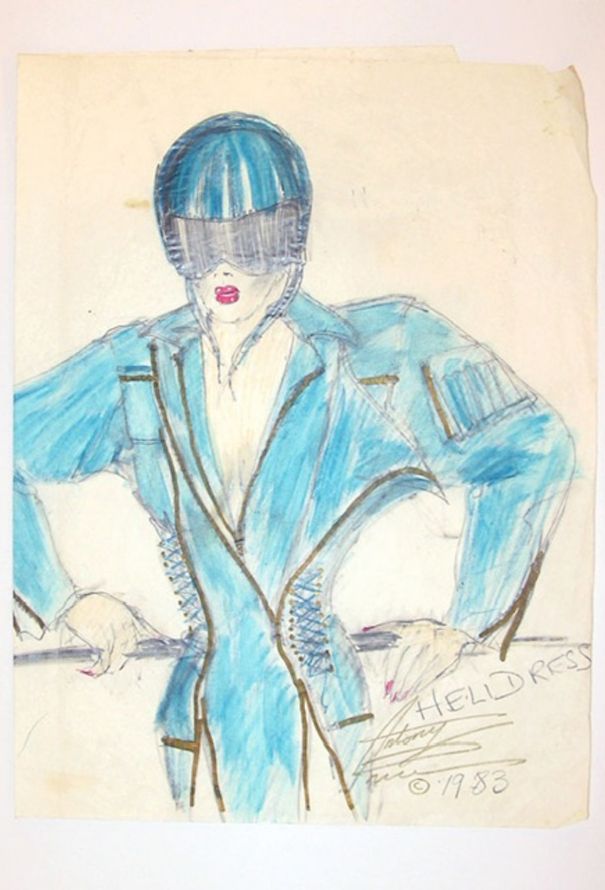 Antony Price Flight Dress, F/W 1983 - 2