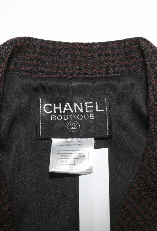 Chanel Notched Tweed Jacket, F/W 1997 - 7