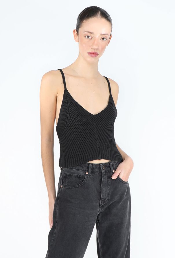 Maison Margiela 1995 Ribbed Knit Camisole - 3