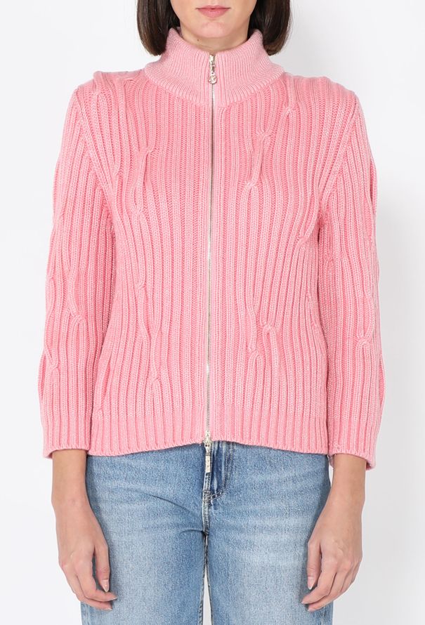 Chanel Cashmere Zip Cardigan, 2014 - 1