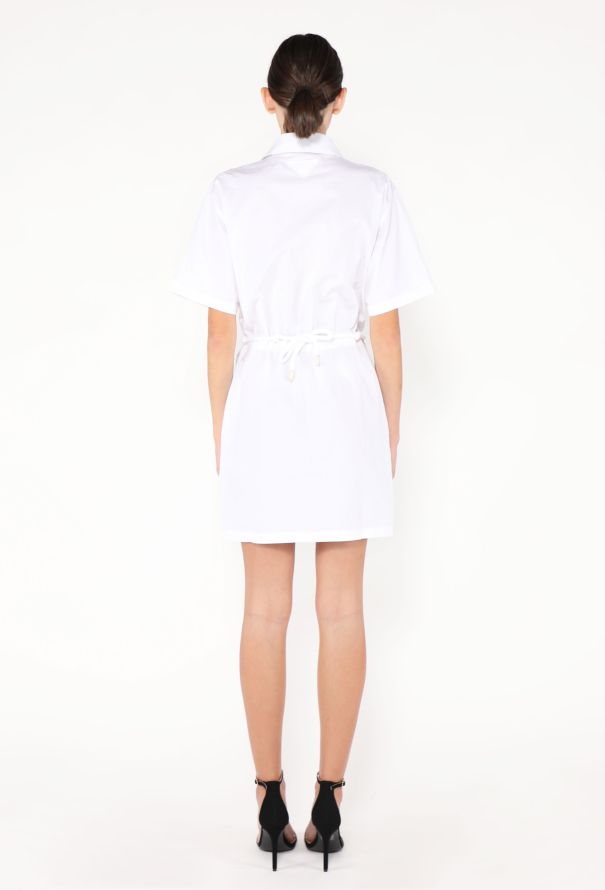 Prada 2024 Cotton Poplin Dress - 4