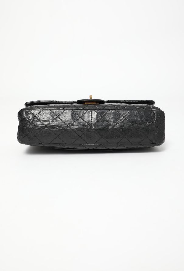 Chanel Black 2.55 Medium Flap Bag - 9