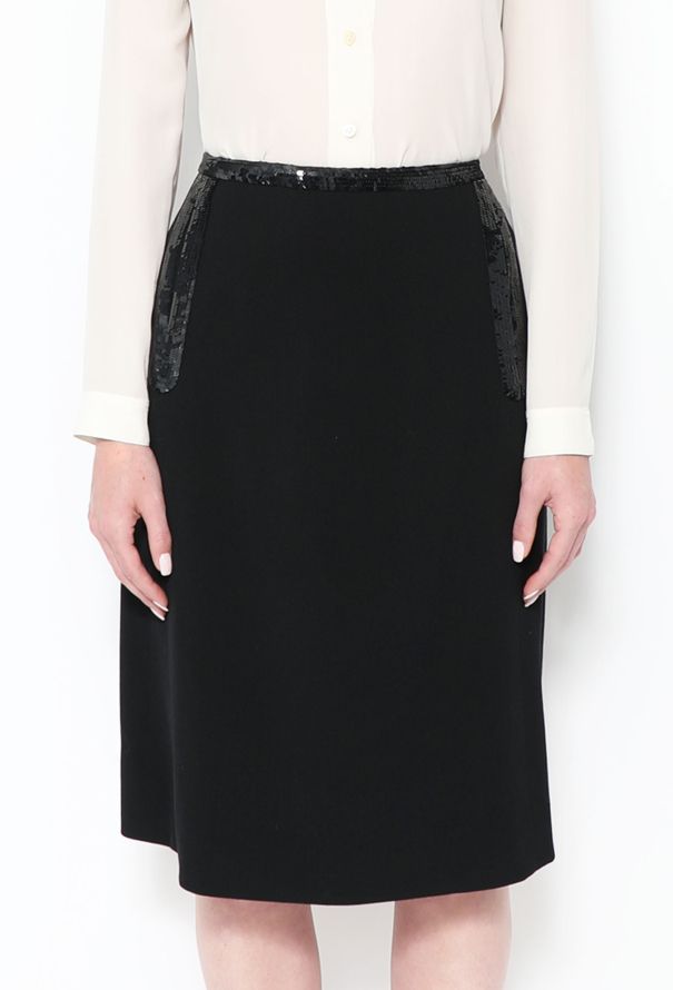 Chanel Sequin Trim Skirt Ensemble - 6