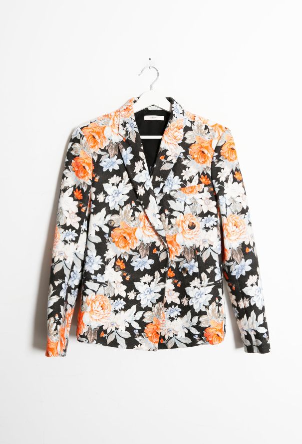 Céline Resort 2012 Flower Print Blazer - 7