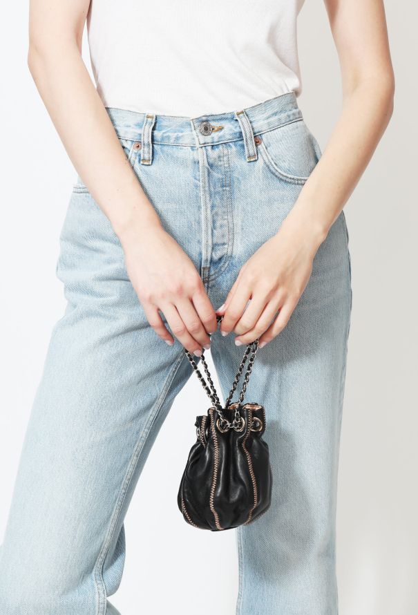 Chanel Reversible Mini Cordon Pouch - 1