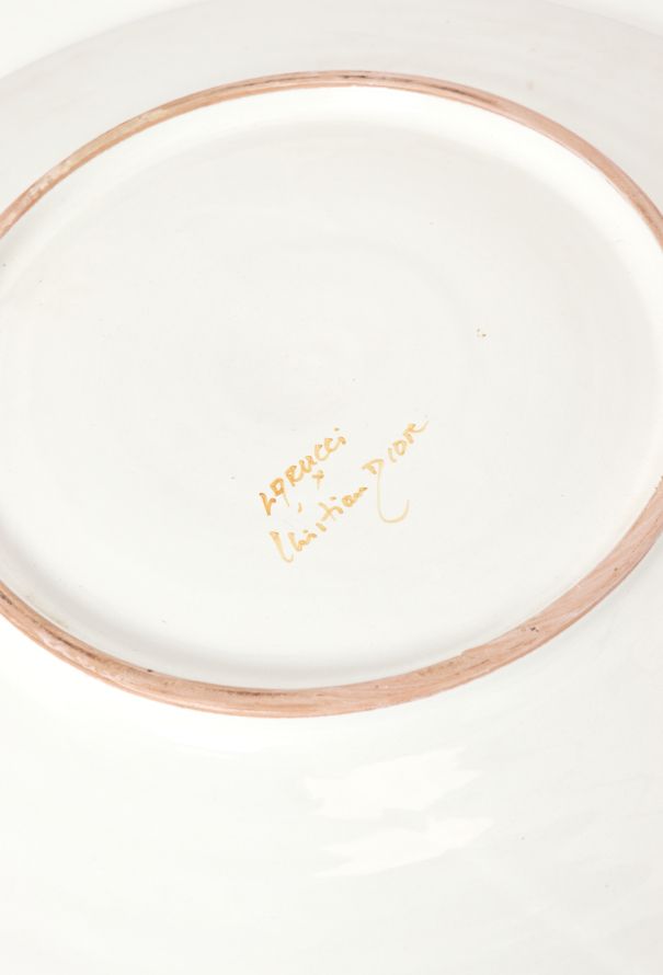 Dior Large Hand-Painted Platter - 5