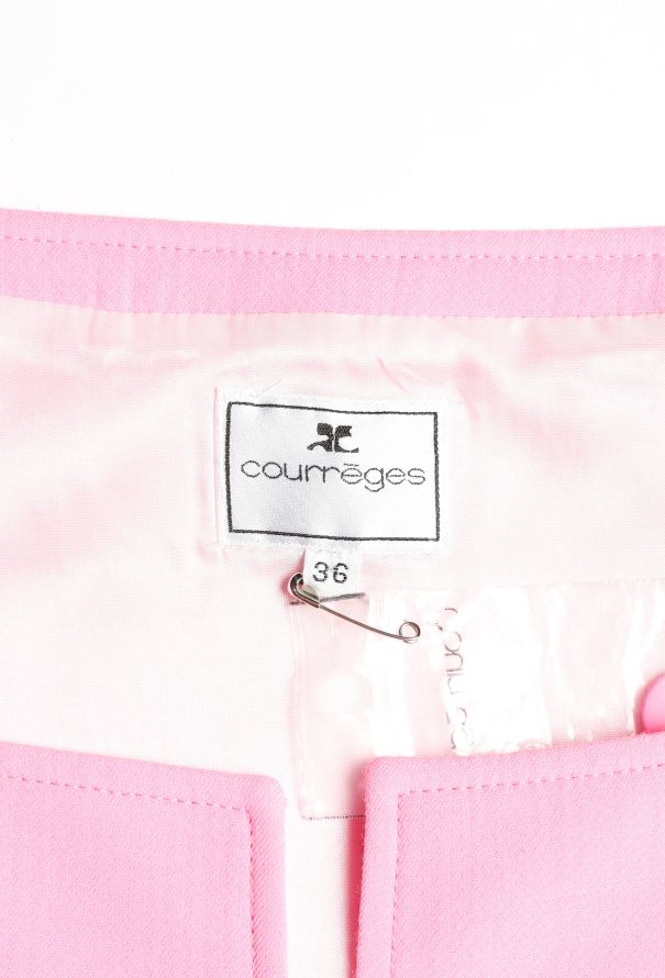 Courrèges 60s Mod Skirt Ensemble - 13
