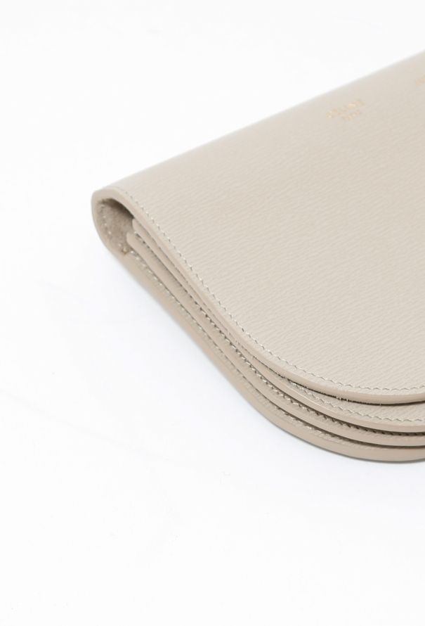 Céline Taupe Colorblock Mini Wallet - 6