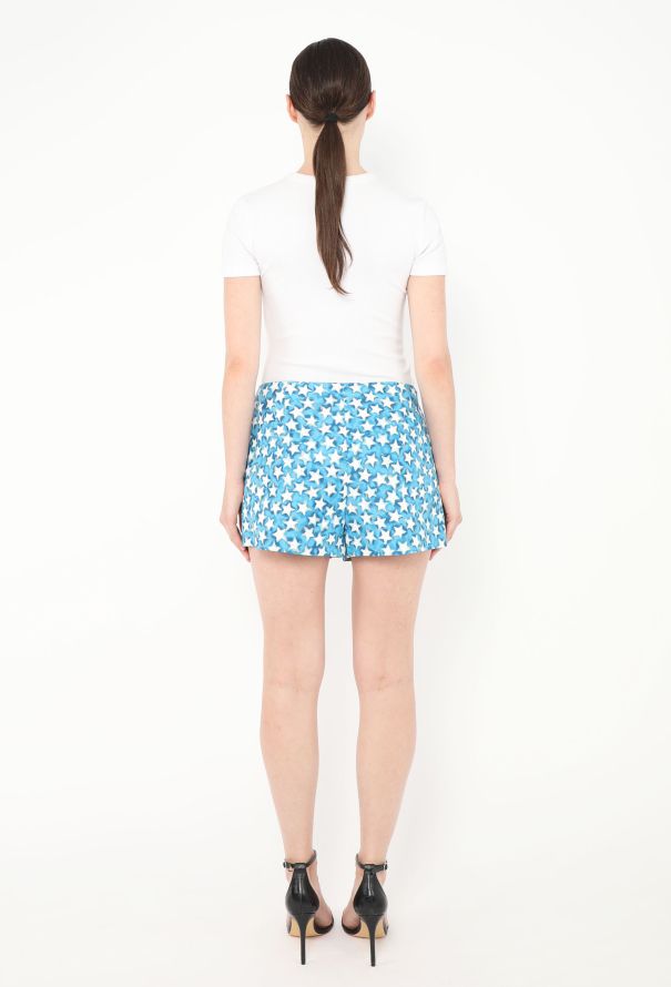 Valentino 2016 Crêpe Star Print Shorts - 4
