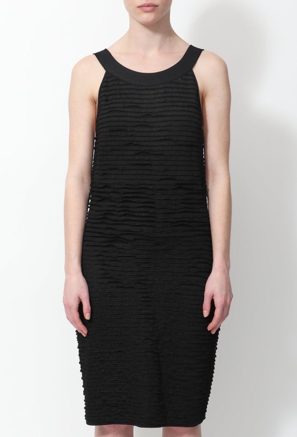Chanel Knit Fitted Midi Dress - 2