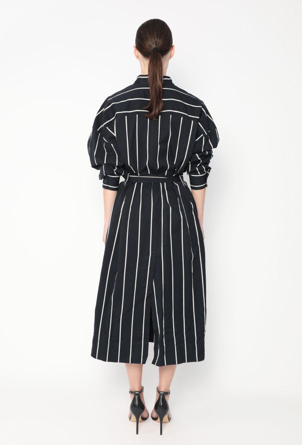 Céline Striped Belted Dress, S/S 2018 - 5