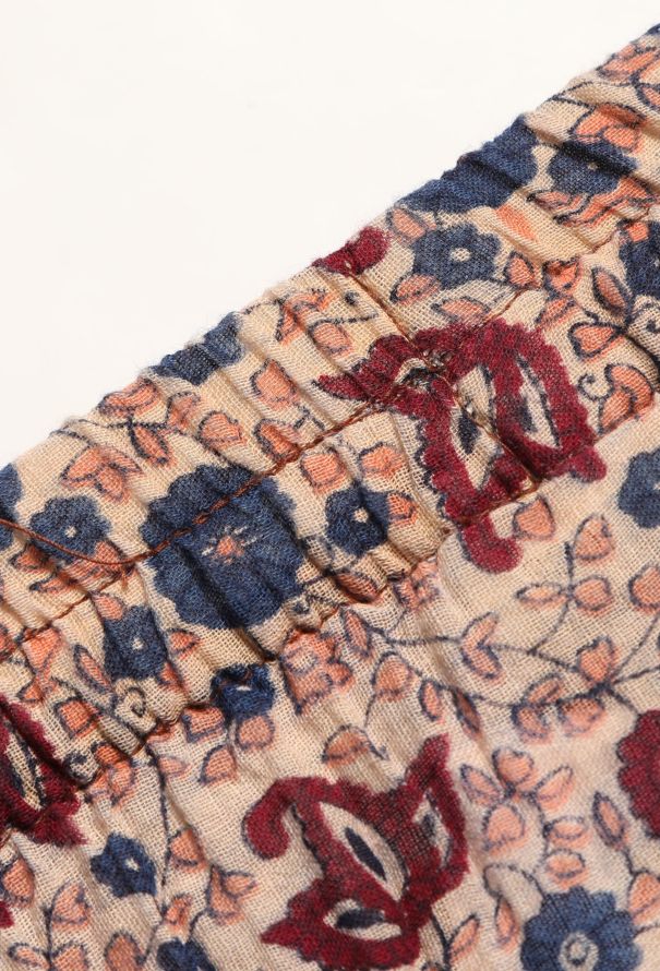 World Treasures '70s Authentic Block Print Skirt - 6