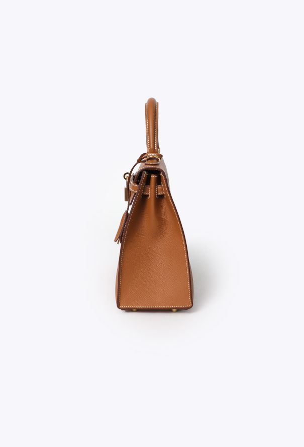 Hermès 2023 Gold Epsom Kelly Sellier 25 - 10