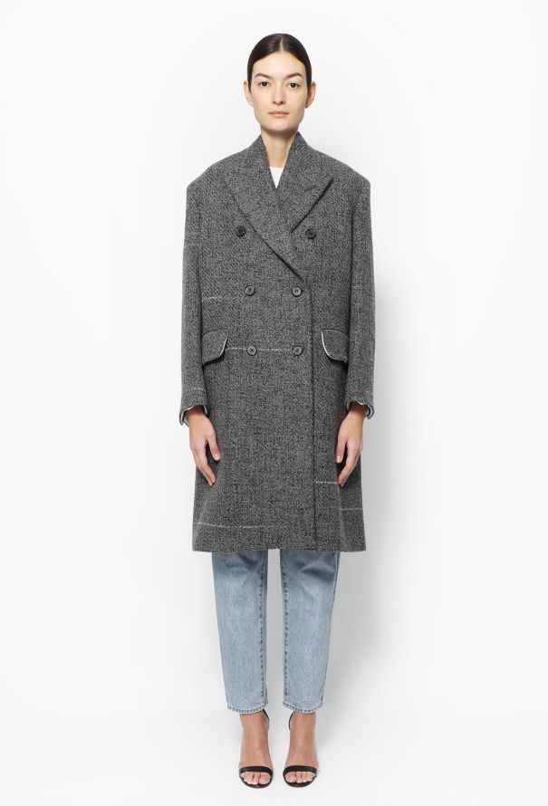 Calvin Klein F/W 2018 Oversized Wool Coat - 1