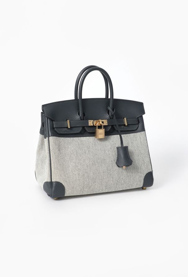 Hermès Beautiful 2024 Toile H & Swift Birkin 25 - 7