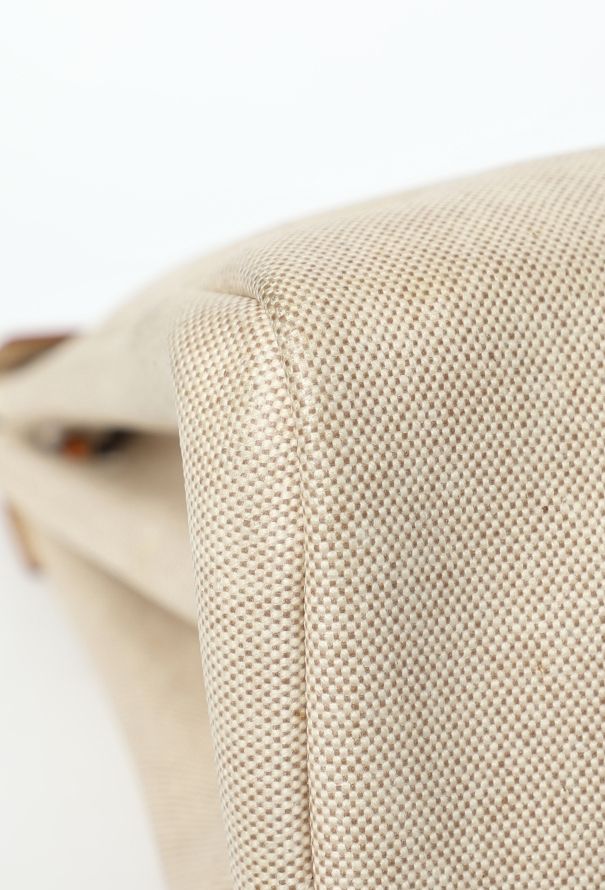 Hermès Vintage Toile & Vache Hunter 'Évolutionnaire' Herbag - 12
