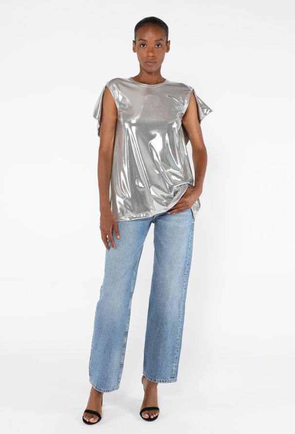 Junya Watanabe 2023 Metallic Winged Top - 2