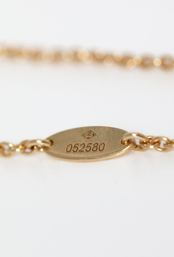 Dior 18k Yellow Gold Rose des Vents Bracelet - 6